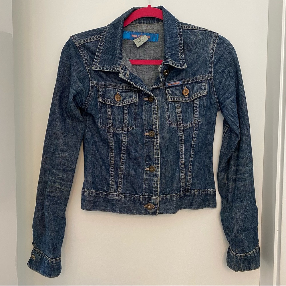 Hollywood denim jacket (size S)